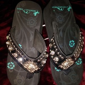 Ladies Montana West Flip Flop